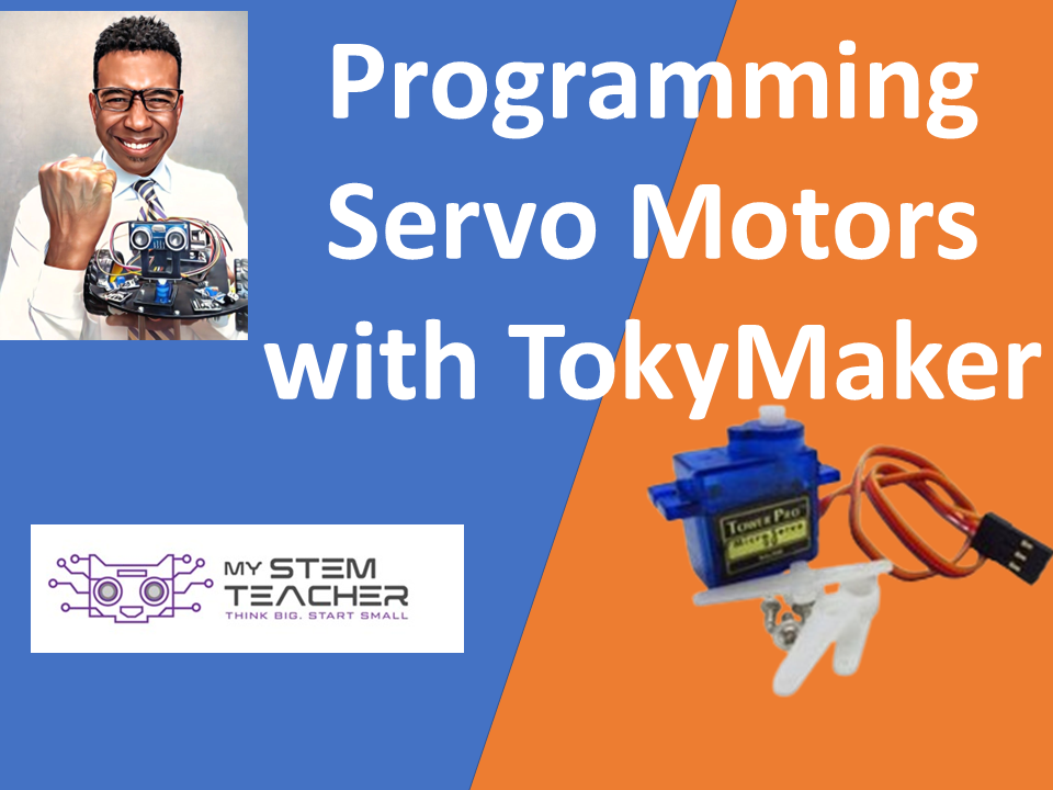 Programming servo motors with TokMaker
