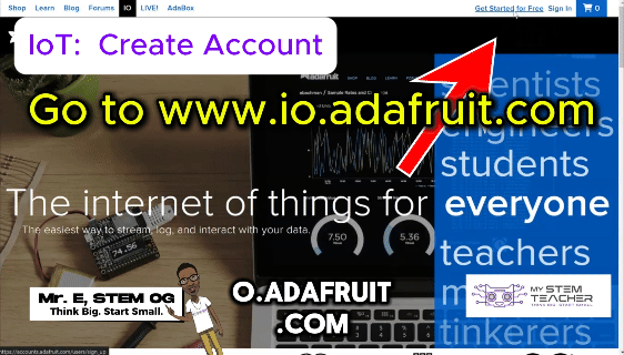 TokyMaker sending sensor data to Adafruit IO cloud platform