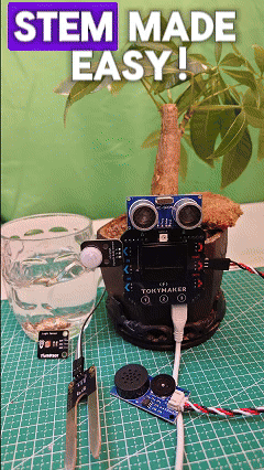 TokyMaker project examples showing code in action