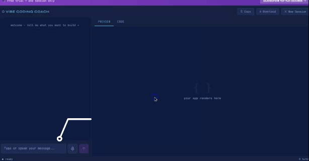 What is vibe coding demonstration